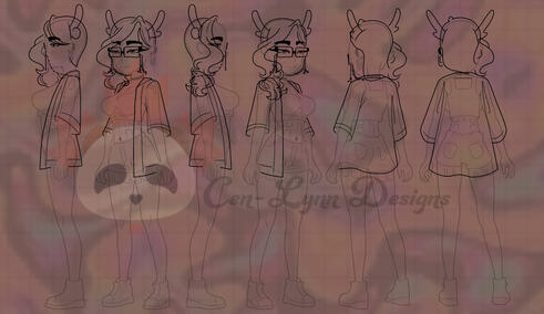 Fulynn Design Character Turnaround Fulynn Design Character Turnaround